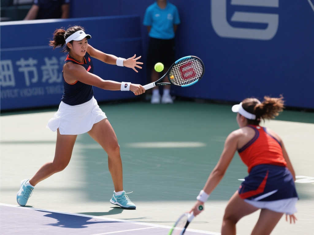 郑钦文澳网首秀略有起伏 关键时刻展现强大心理素质